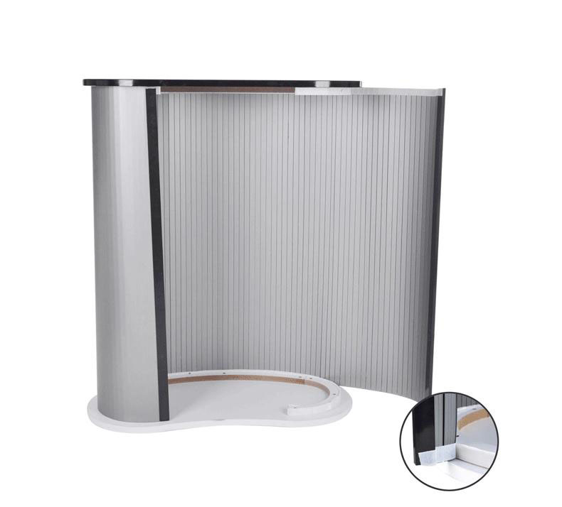 Portable Reception Counter Table-Curved Shape